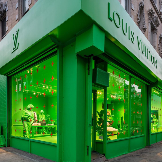 New York: Louis Vuitton pop-up store