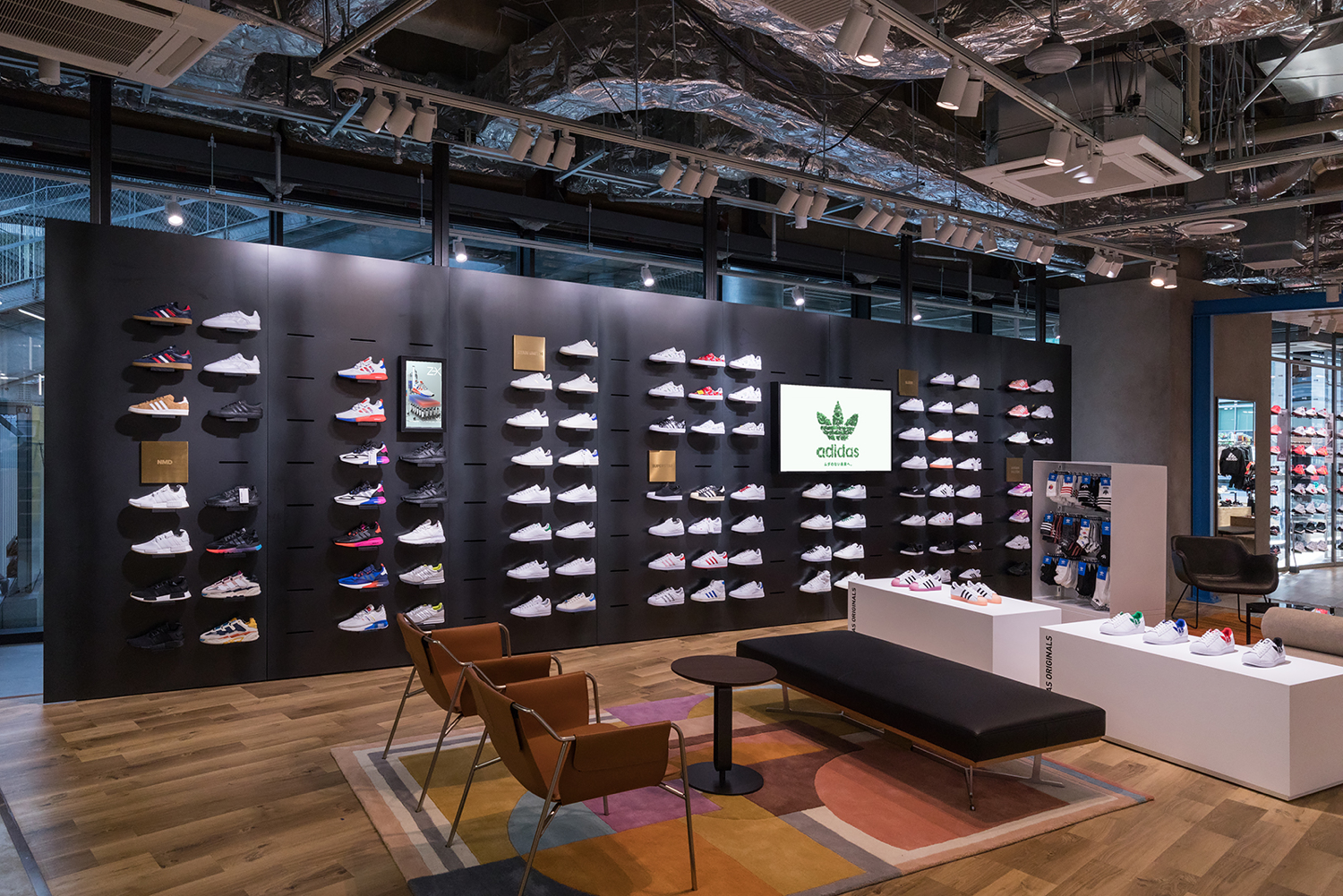 Tokyo Adidas Brand Center Renewal Windowswear