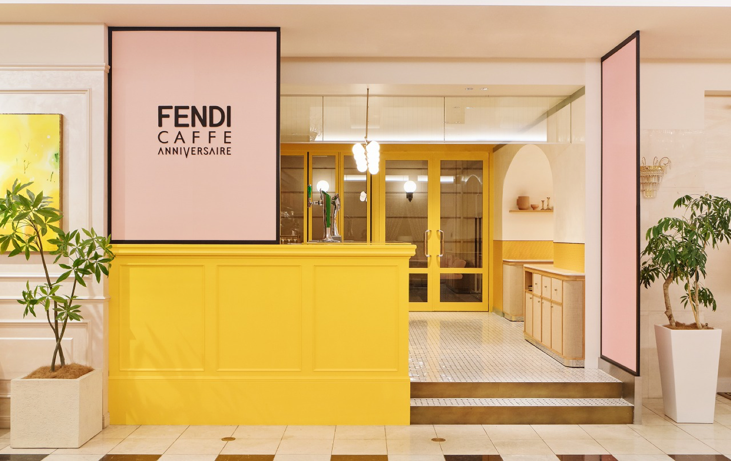 Tokyo Fendi Caffe By Anniversaire Opening Superfuture