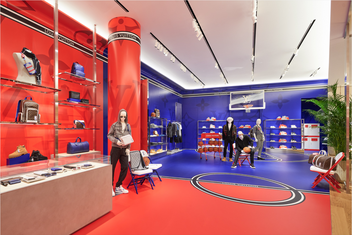 Tokyo: Louis Vuitton X NBA Pop-Up Store – WindowsWear
