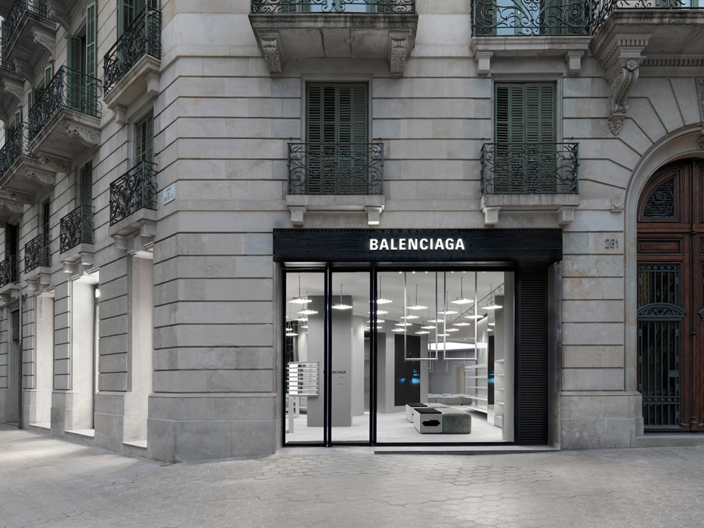 Barcelona: Balenciaga store opening – WindowsWear