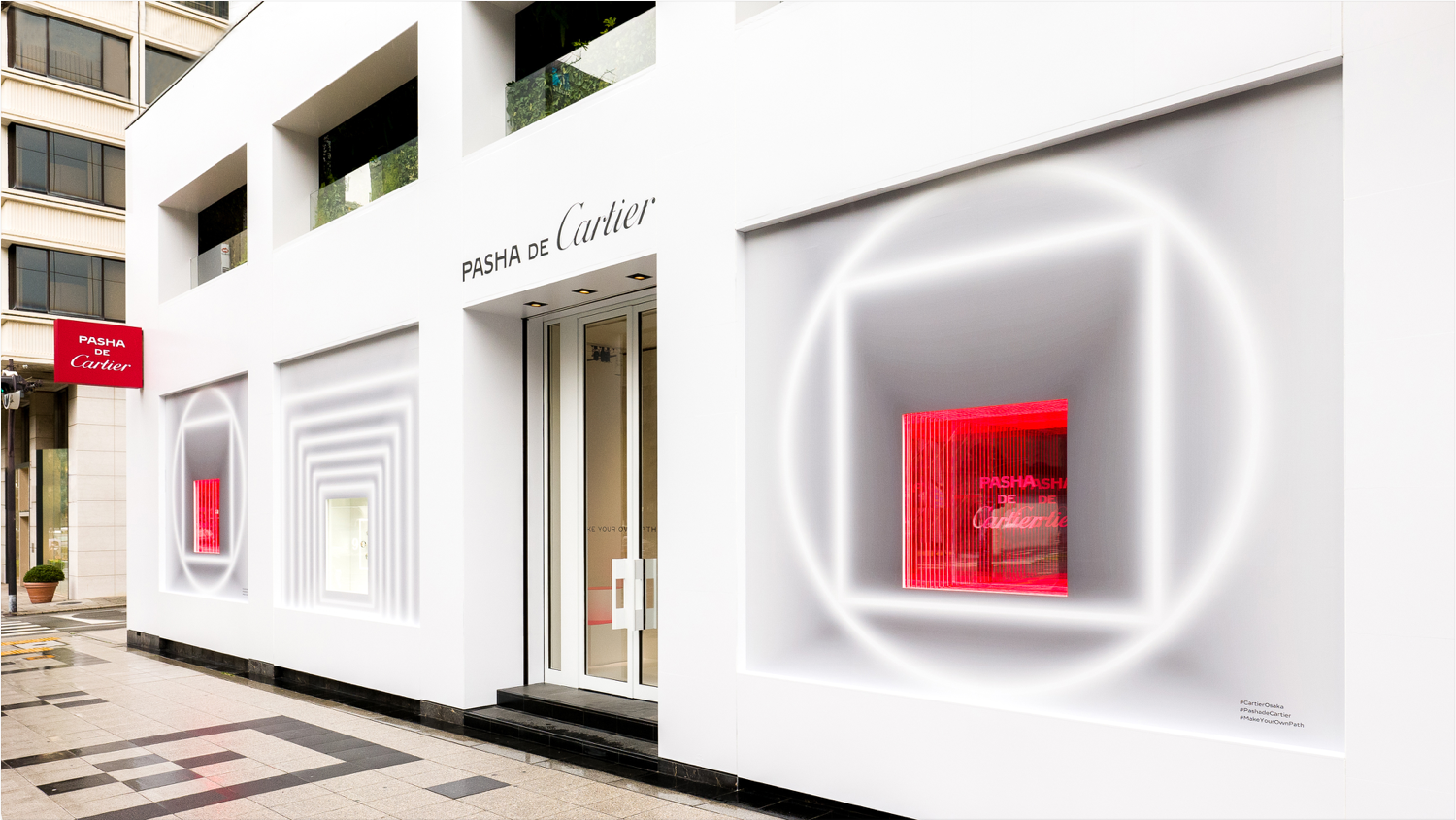 Osaka: Pasha de Cartier pop-up store 