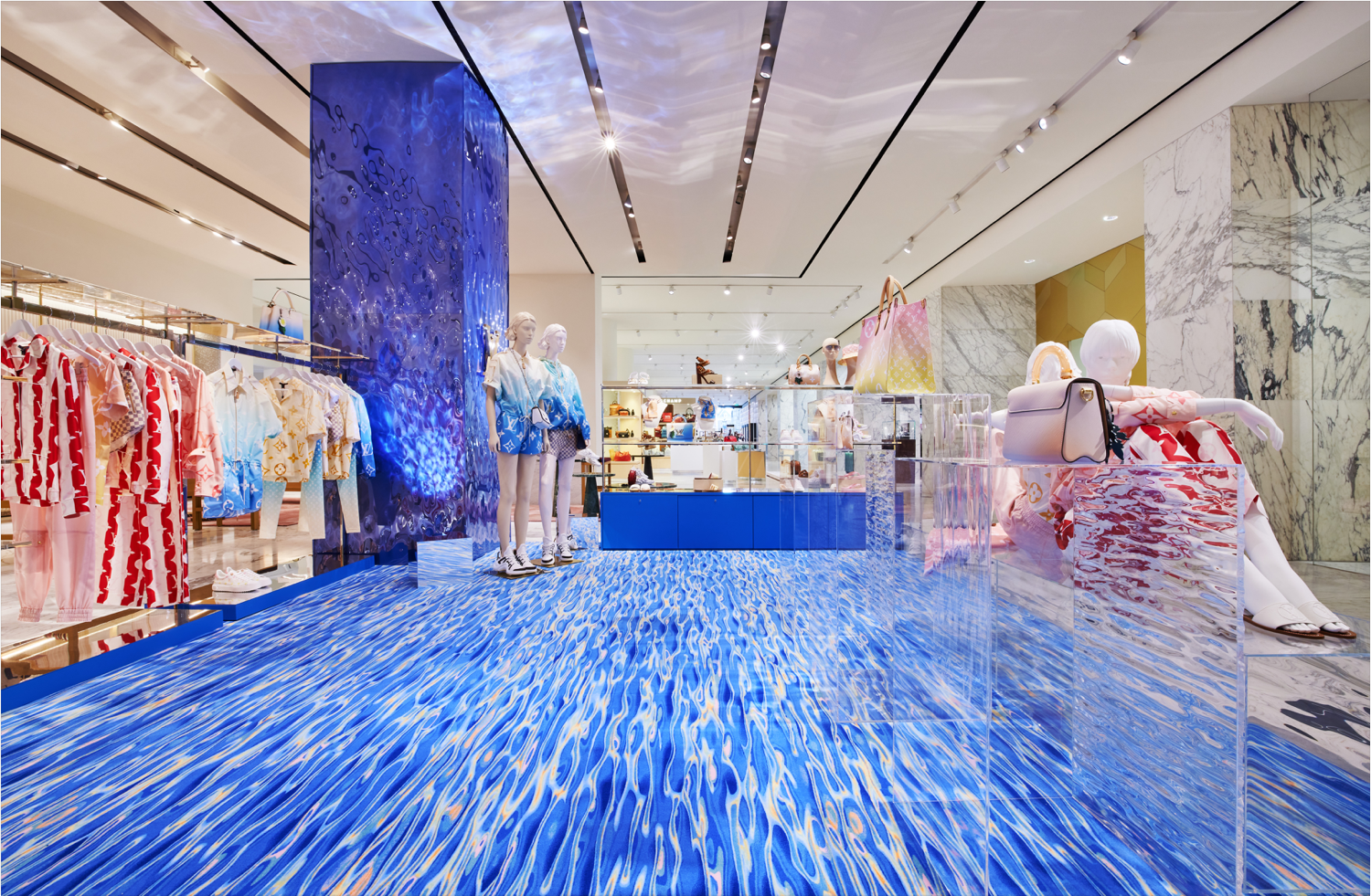 Louis Vuitton opens a new pop-up store in AMSTERDAM DE BIJENKORF