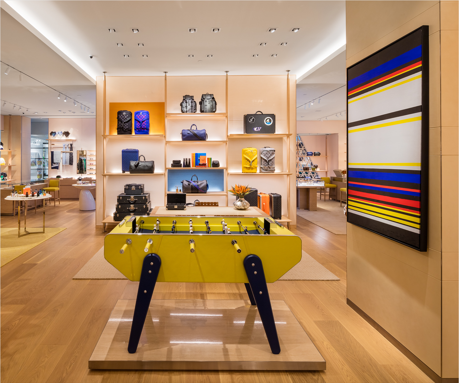 Houston: Louis Vuitton men's store opening