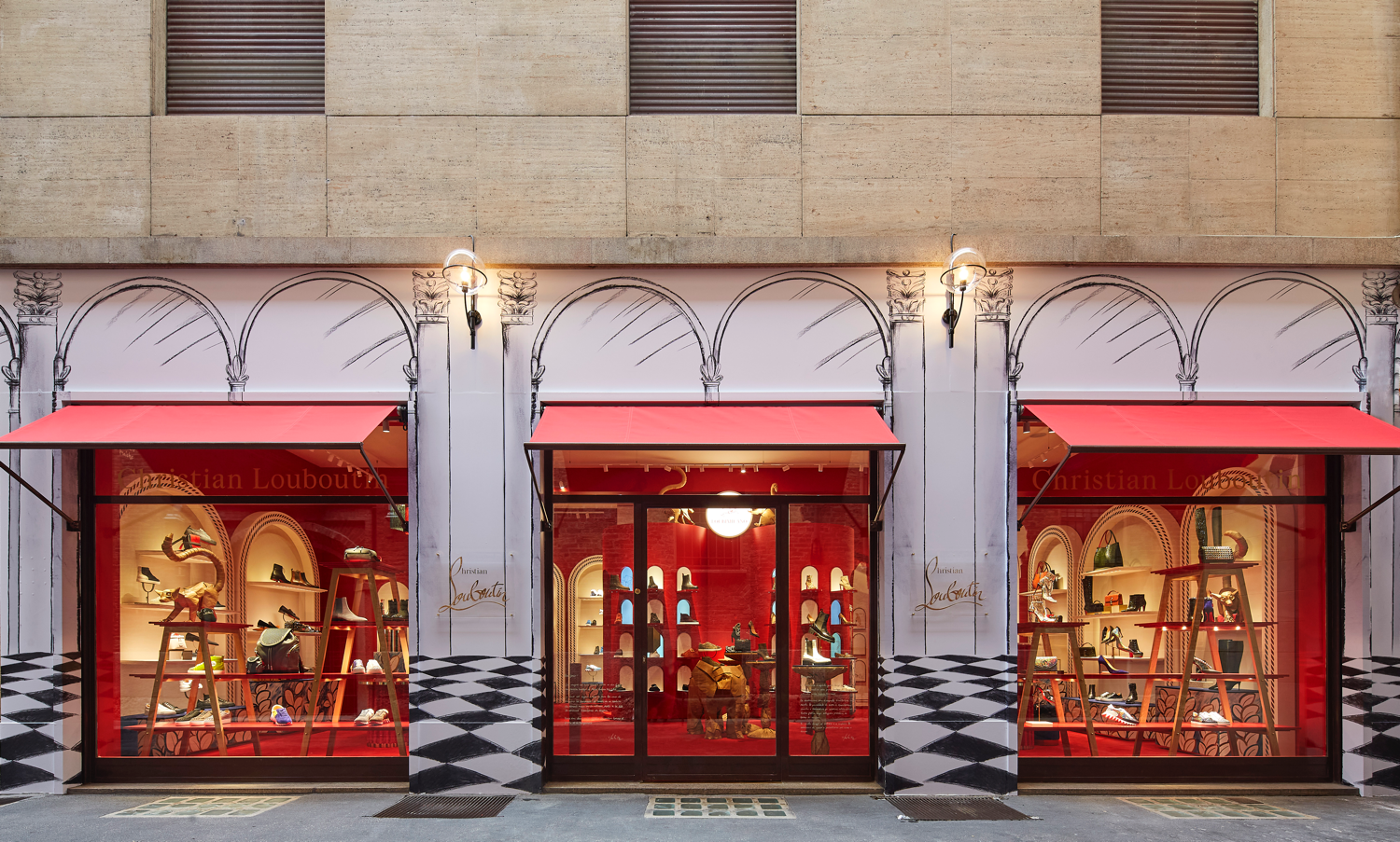 Milan: Christian Louboutin store opening | superfuture®