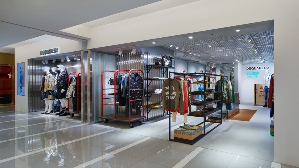 Kyoto: DSQUARED2 shop-in-shop renewal | superfuture®