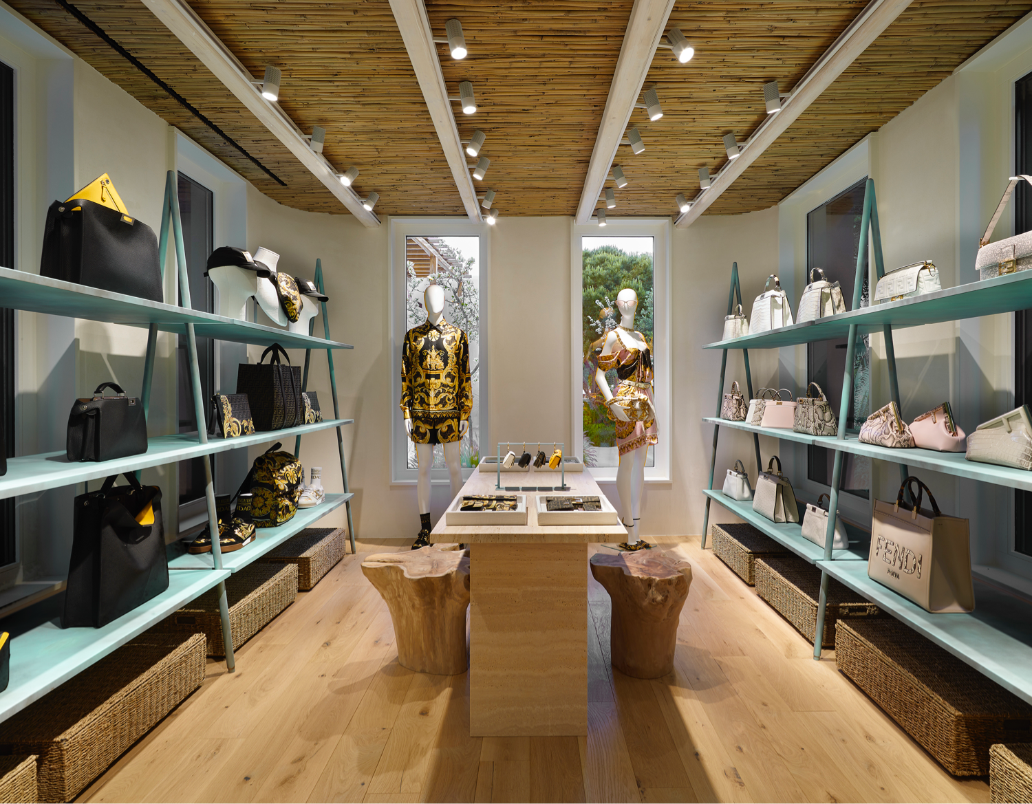Fendi Opens Store in Mykonos at Nammos Village Shopping