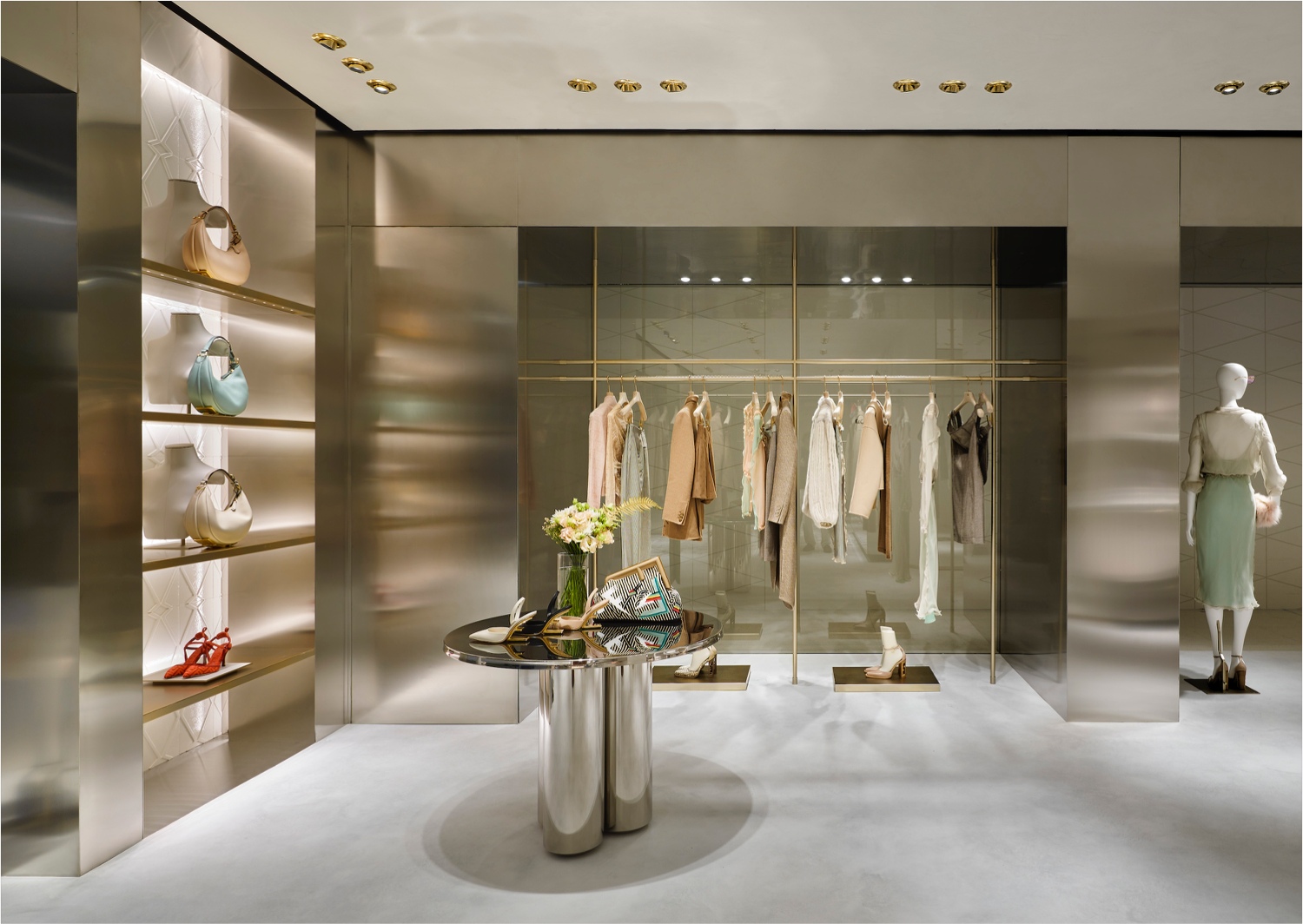 Fendi Opens Its First Boutique In Madrid