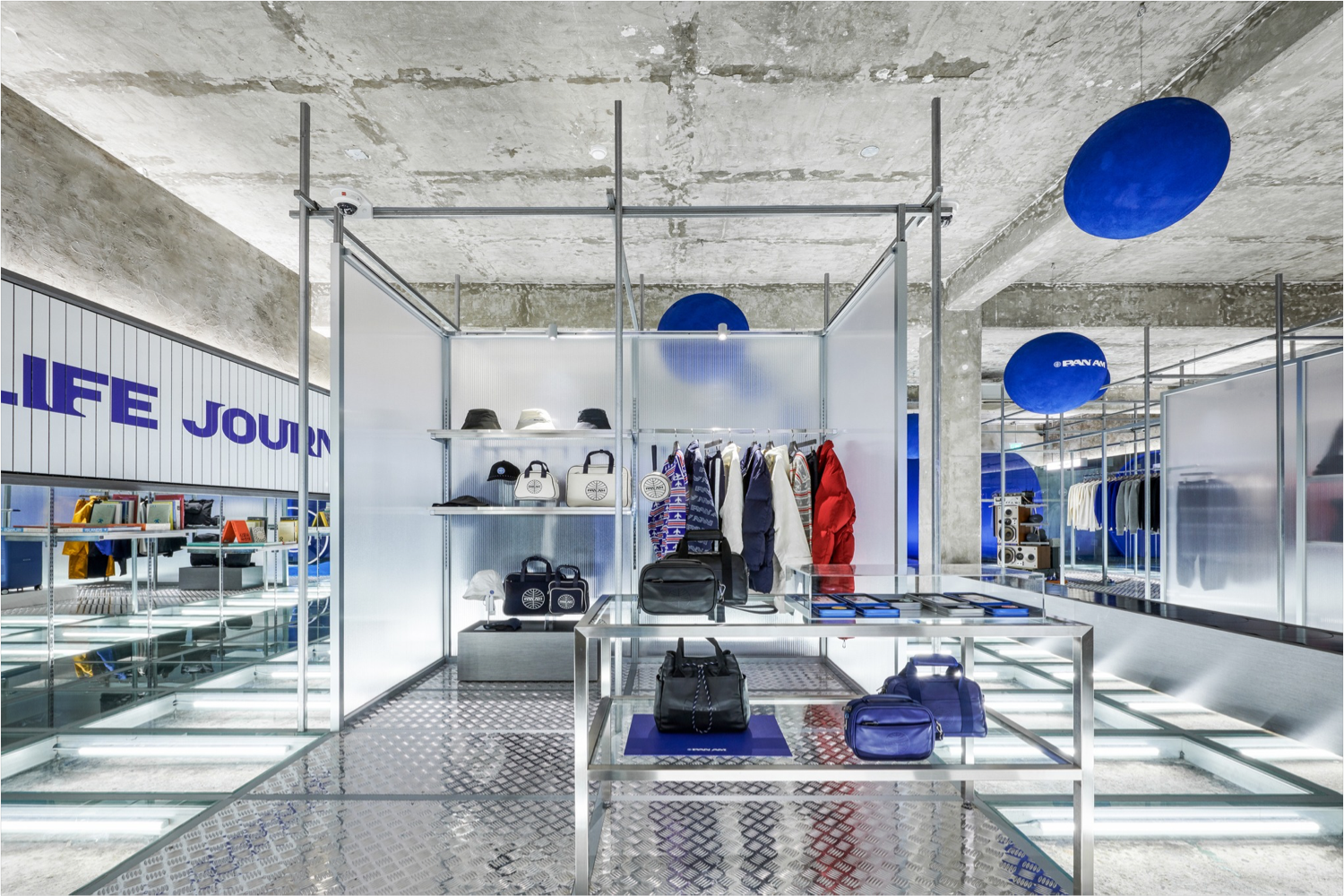PAN AM's lifestyle brand opens a new flagship store in an old