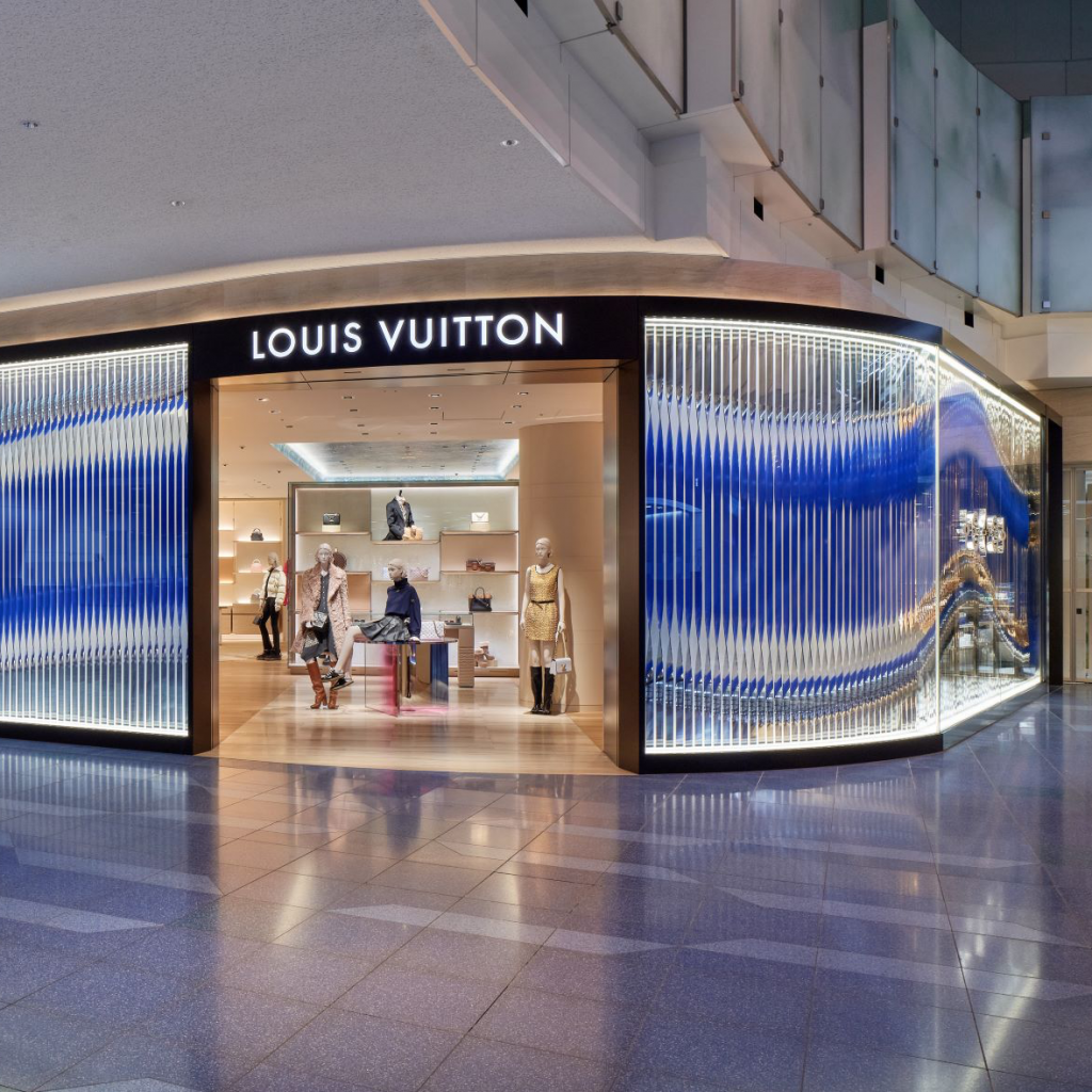 Louis Vuitton Haneda Airport T3 store, Japan