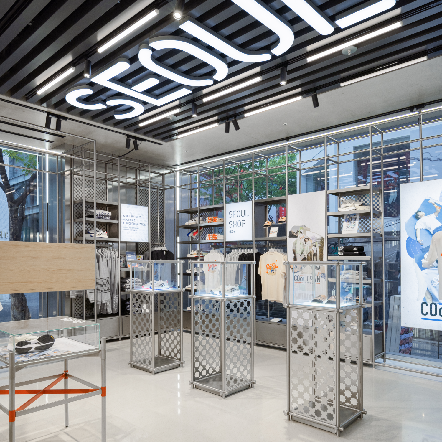 adidas flagship store by Various Associates